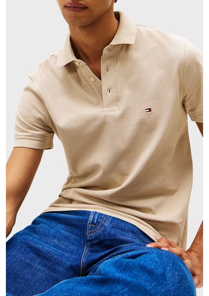 Pamuklu Slim Fit Polo Yaka T Shirt Erkek Polo Yaka T Shirt MW0MW17771 Rbt fırsatları