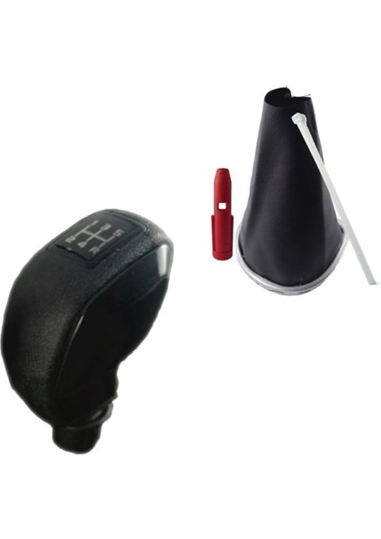 Clio 3 Spor Vites Topuzu ve Körüğü Takım 5 Ileri Gri Çerçeveli Körük + Spor Topuzu 3