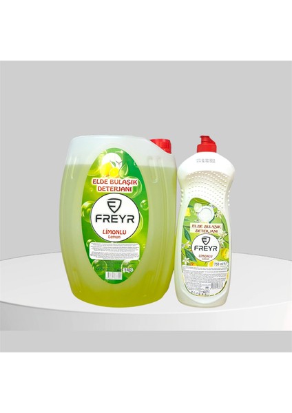 Sıvı Bulaşık Yıkama Deterjanı 5 lt 750 ml