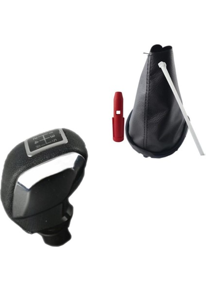 Clio 3 Spor Vites Topuzu ve Körüğü Takım 5 Ileri Siyah Çerçeveli Körük + Spor Topuzu 1