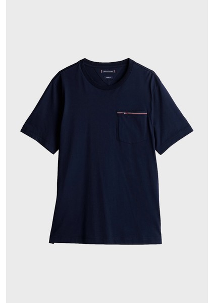 Pamuk Regular Fit Bisiklet Yaka T Shirt Erkek T Shirt MW0MW37452 Dw5 indirimleri