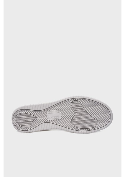 Tommy Jeans Logolu Deri Sneaker Ayakkabı Erkek Ayakkabı EM0EM01513 P06 indirimleri