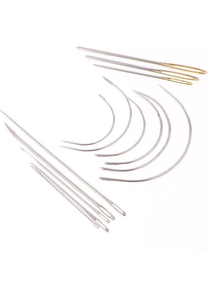 14 Adet Döşeme El Dikiş Iğneleri + 5 Rulo Çok Renkli Iplik Makaraları (Yurt Dışından) fırsatları