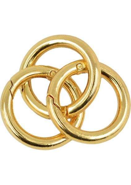 6 Yuvarlak Yaylı Çanta Çanta Omuz Askısı Altın (Yurt Dışından) fiyatları