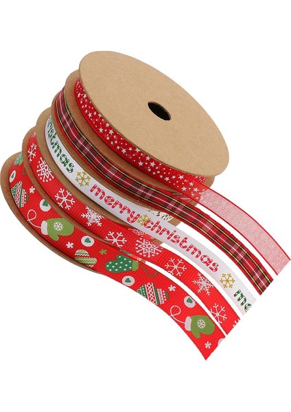 25 M/set Ş El Sanatları Ş Hediye Paketleme Noel Için 10/15 mm (Yurt Dışından)