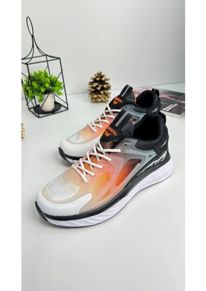 Günlük Erkek Sneaker Fileli Bağcıklı Kalın Tabanlı Rahat Spor Ayakkabı 4267 fırsatları