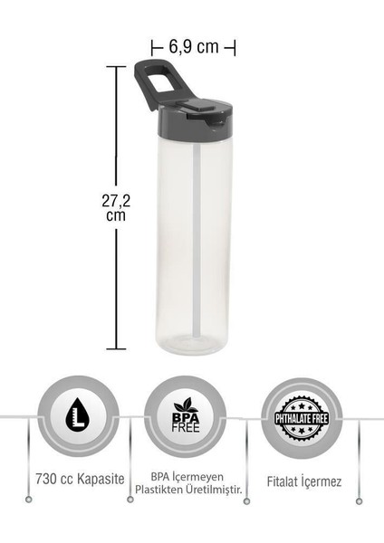 0,73 Lt Pipetli Matara-Desenli-Home