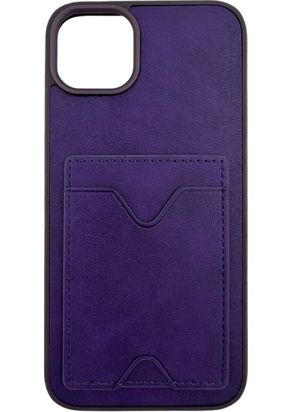 Apple iPhone 11 Pro Max Uyumlu NT-N028 Deri Kartlık Arka Koruma Kılıf