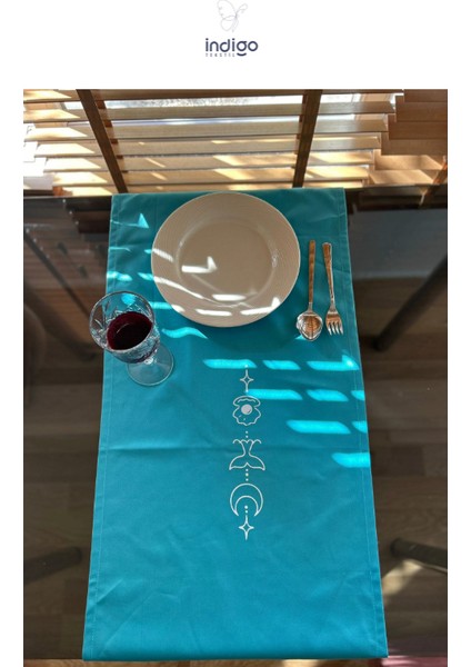 Dekoratif 45 x 150 Özel Tasarım Masa Runner