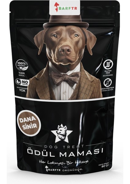 Dana Sinir Çiğnemelik Ödül Maması 80 gr Köpekler Için