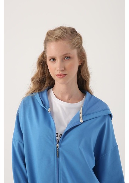 Saks-Fermuarlı Sweat Hırka indirimleri