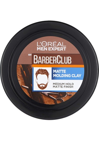 L'oreal Paris Men Expert Barber Club Orta Tutuş Mat Görünümlü Saç Şekillendirici Killi Wax 75 ml fiyatları