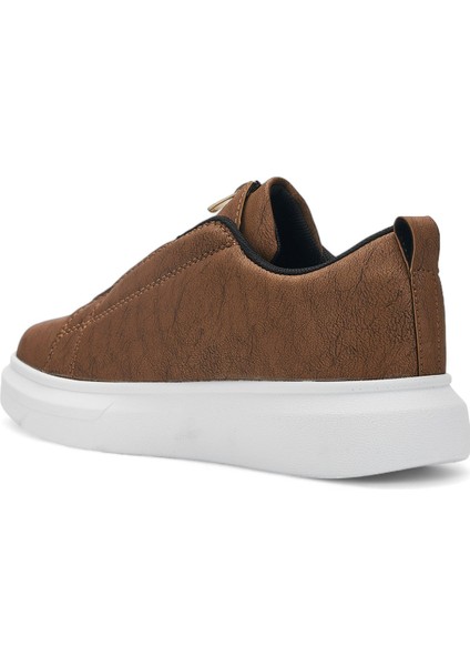 Günlük Erkek Casual Lastikli Kalın Yüksek Topuklu Desenli Taban Oval Burun Sneaker Spor Ayakkabı 111