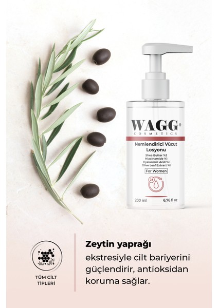 Nemlendirici Vucüt Losyonu For Women 200ml