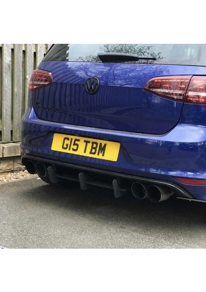 Volkswagen Golf 7 R Arka Tampon Splitter/flap Mat Siyah fiyatları