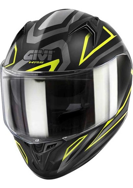 Gıvı 50.7 Proton Mat Tıtanıum-Sarı Kask