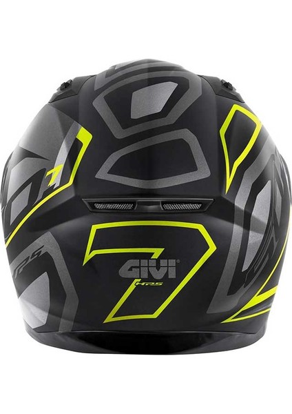 Gıvı 50.7 Proton Mat Tıtanıum-Sarı Kask