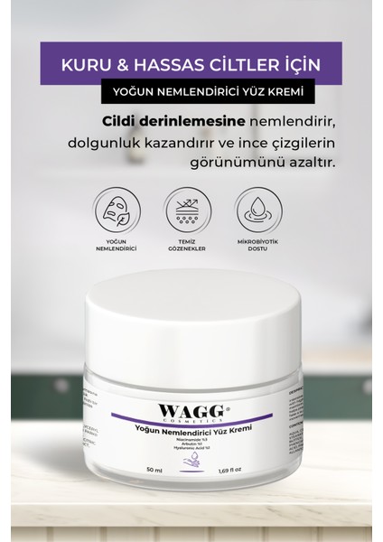 Yoğun Nemlendirici Yüz Kremi 50ML