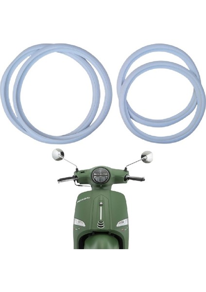 Mondial Exon 50 Lastik Yanak Set 4 Lü