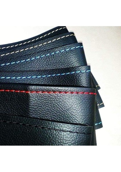 Dikişli Deri Direksiyon Kılıfı Damarlı Deri Hızlı Kargo