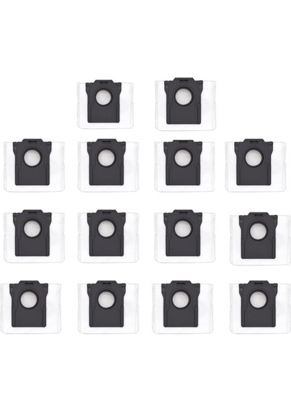 L10S Pro Ultra X30 Robot Süpürge Için 14 Paket Toz Torbası, Süpürge Yedek Torba Aksesuarları (Yurt Dışından)