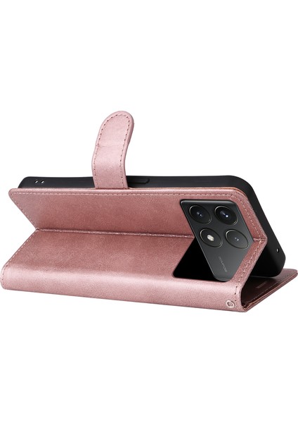 Xiaomi Poco F6 Pro 5g Cüzdan Çevirme Deri Telefon Kapağı (Yurt Dışından)