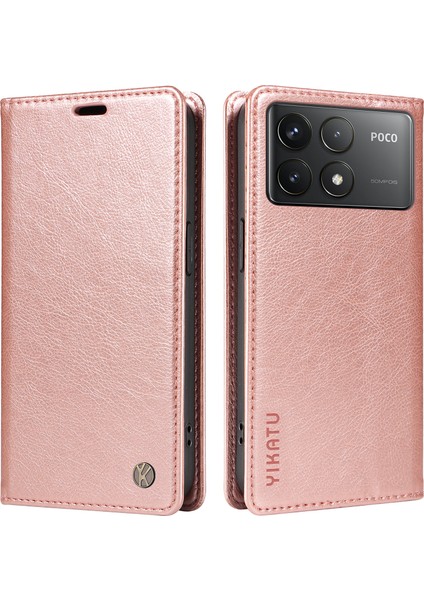 Xiaomi Poco F6 Pro 5g Deri Telefon Kılıfı (Yurt Dışından)