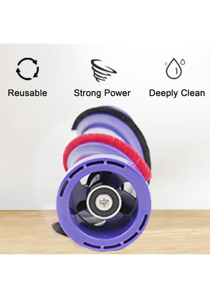 Dyson V12 Elektrikli Süpürge Için Fırça Rulosu Karışmayan Rulo Fırçası (Yurt Dışından)