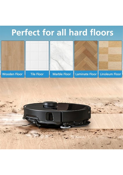 S8 Maxv Ultra ve S8 Max Ultra Robot Süpürge Için Mop Pedleri (Yurt Dışından)