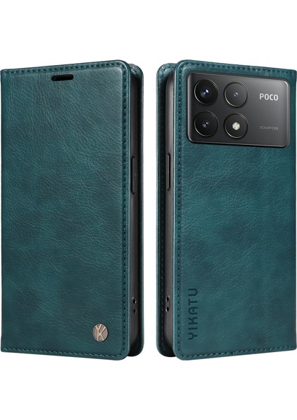 Xiaomi Poco F6 Pro 5g Deri Telefon Kılıfı (Yurt Dışından)