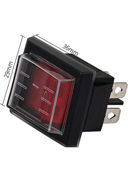 Adet 36X29MM Spst 4 Pin Su Geçirmez Tekne Salıncak Anahtarı Endüstriyel Elektrikli Süpürgeler Için Kapaklı (Yurt Dışından) indirimleri