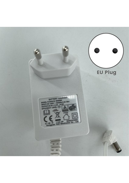 Güç Adaptörü Kablosuz El Tipi Elektrikli Süpürge VVT1/V11/V12 Şarj Cihazı Yedek Parçalar Ab Fişi (Yurt Dışından)