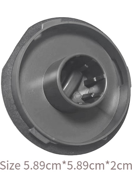 Fırça Çubuğu Uç Kapağı Kapak Aksesuarları /V8/V10/V11 Doğrudan Tahrikli Elektrikli Süpürge Ataşmanları (Yurt Dışından)