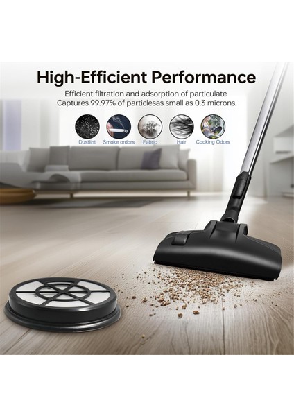 NEN110B NEN110A Whirlwind Torbasız Hazneli Temizleyici Için Vakum Filtresi, 6'lı Paket Giriş Çerçevesi ve Sünger (Yurt Dışından)