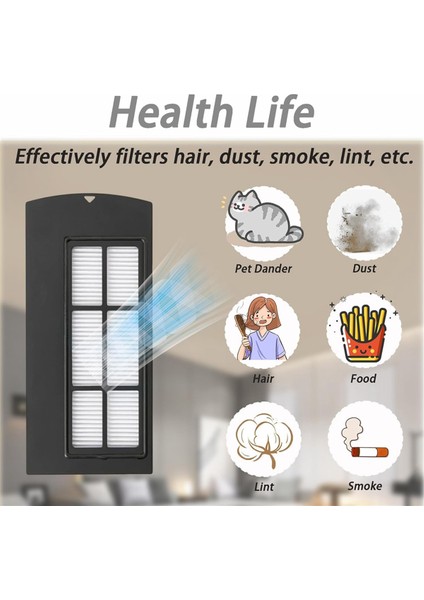 Eufy Clean X9 Pro Yan Fırça Hepa Filtre Paspas Bezi Parçaları Için (Yurt Dışından)