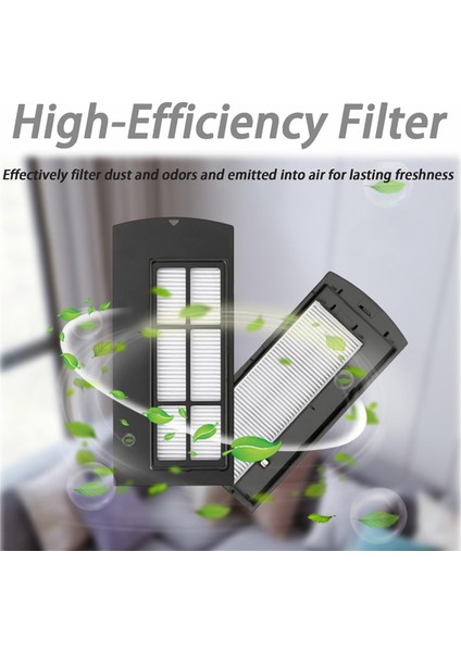 Eufy Clean X9 Pro Yan Fırça Hepa Filtre Paspas Bezi Parçaları Için (Yurt Dışından)