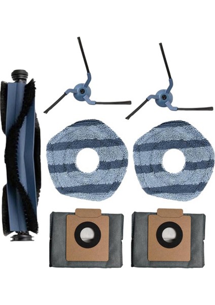 Süpürme Robotu X10 Pro Omni/x8 Rag Toz Torbası Rulo Fırçası Için Vakum Aksesuarları (Yurt Dışından)