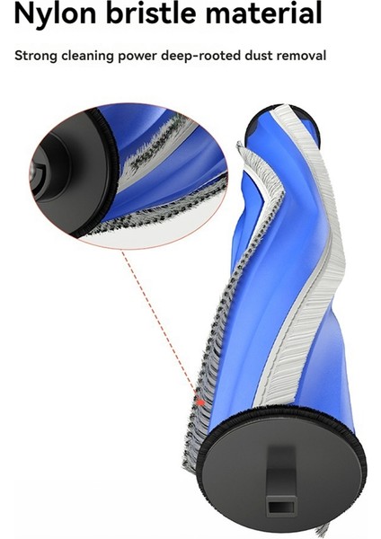 Cobos T30PRO Max Süpürme Makinesi Aksesuarları Için 2 Adet Rulo Fırça Elektrikli Süpürge Yedek Parça Takımı (Yurt Dışından)