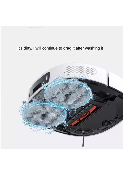 Xiaomi Roidmi Eva SDJ06RM Için Mop Bezi Yedeği (Yurt Dışından)