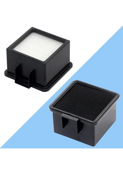 Paket F43 Hepa Filtre ve Köpük Filtreler 2PY1105000 Yedek Dik Vakum ile Uyumlu (Yurt Dışından)