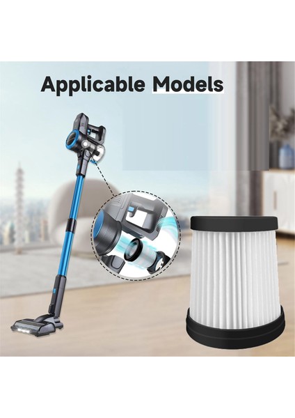 FSV001,FSV101,GIRNOOR G160 ve G165 A300 Kablosuz Dikey Elektrikli Süpürge Serisi Için Hepa Filtresi Uyumlu (Yurt Dışından) fiyatları