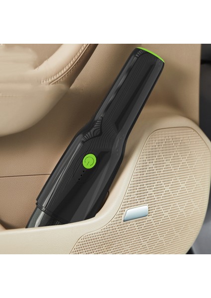 Araba Kablosuz El Tipi Elektrikli Süpürge, Toz Toplayıcı Mini Temizleyici, Güçlü Emiş Küçük Temizleyici Siyah (Yurt Dışından) fiyatları