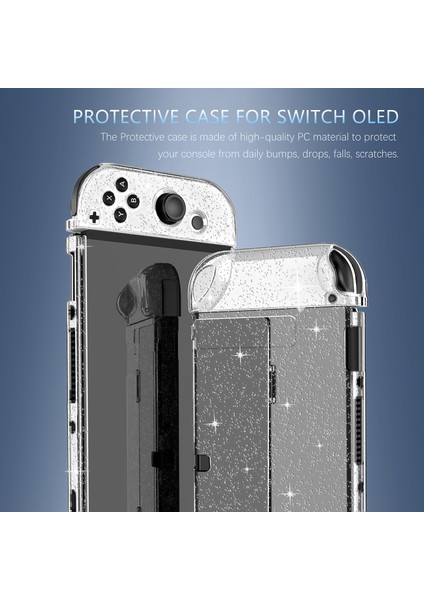 Nintendo Switch OLED Parlak Kristal Koruyucu Kılıf (Yurt Dışından) modelleri