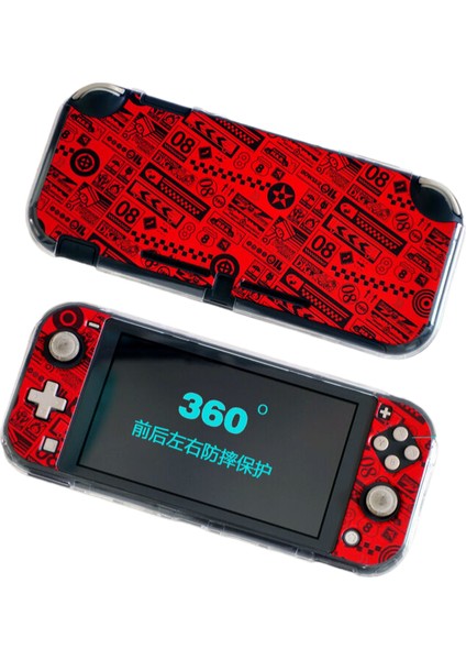 Nintendo Switch Lite Mat Boyalı Koruyucu Mario Kart Temasına Uygundur Kılıf (Yurt Dışından)