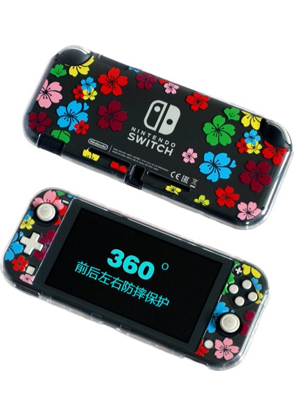 Nintendo Switch Lite Mat Boyalı Koruyucu Kiraz Çiçeği Temasına Uygundur Kılıf (Yurt Dışından)