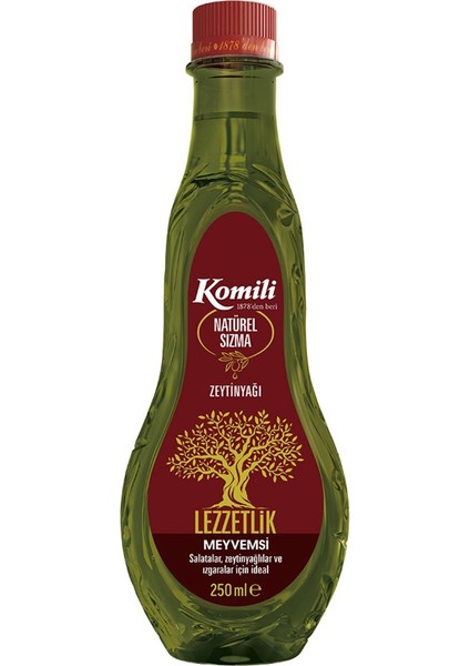 Natürel Sızma Zeytinyağı 250 ml x 3 Adet