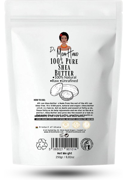 Afrika Shea Yağı (Butter) 250 gr