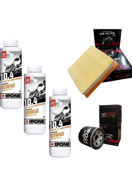 Cf Moto Sr 450 Ipone 10W40 Boss Filtre Bakım Seti