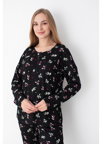 Çiçek Desenli Pijama Takımı fiyatları