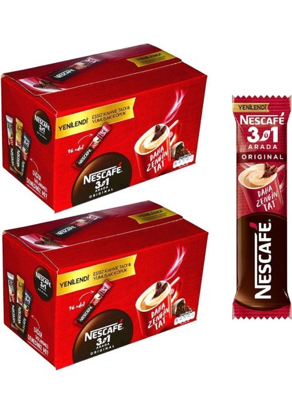 3ü1 Arada Original 17,5 gr 96'lı x 2 Kutu (192 Adet)
